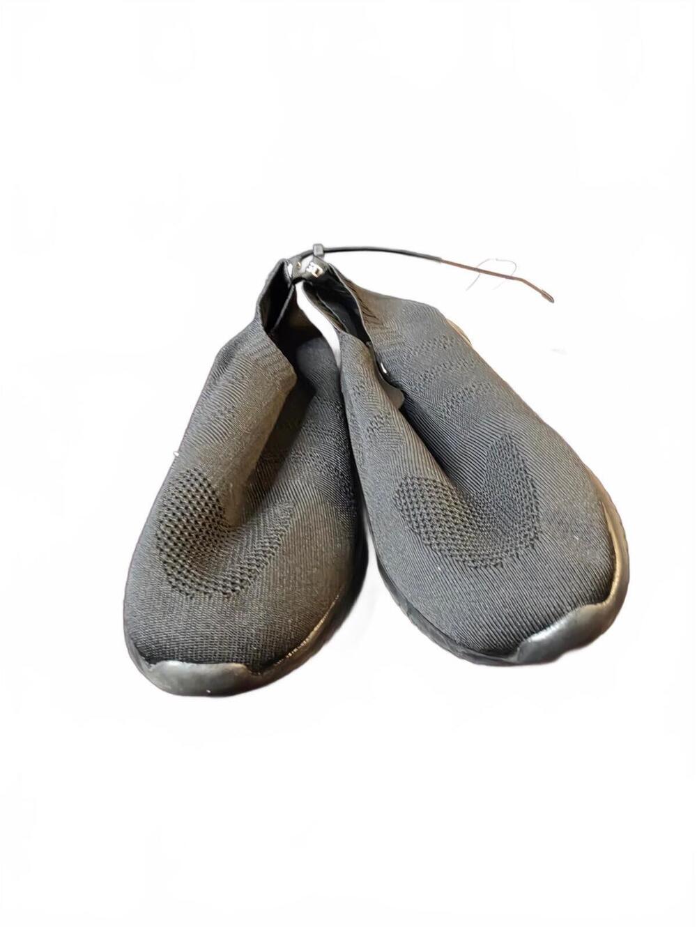 Black Sock Style Slip-On Sneakers Size 43